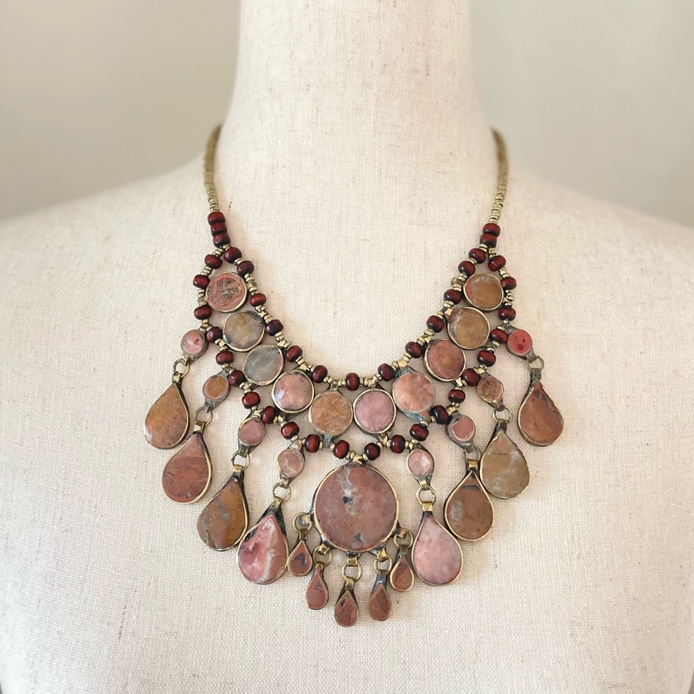 Statement Stone Necklace